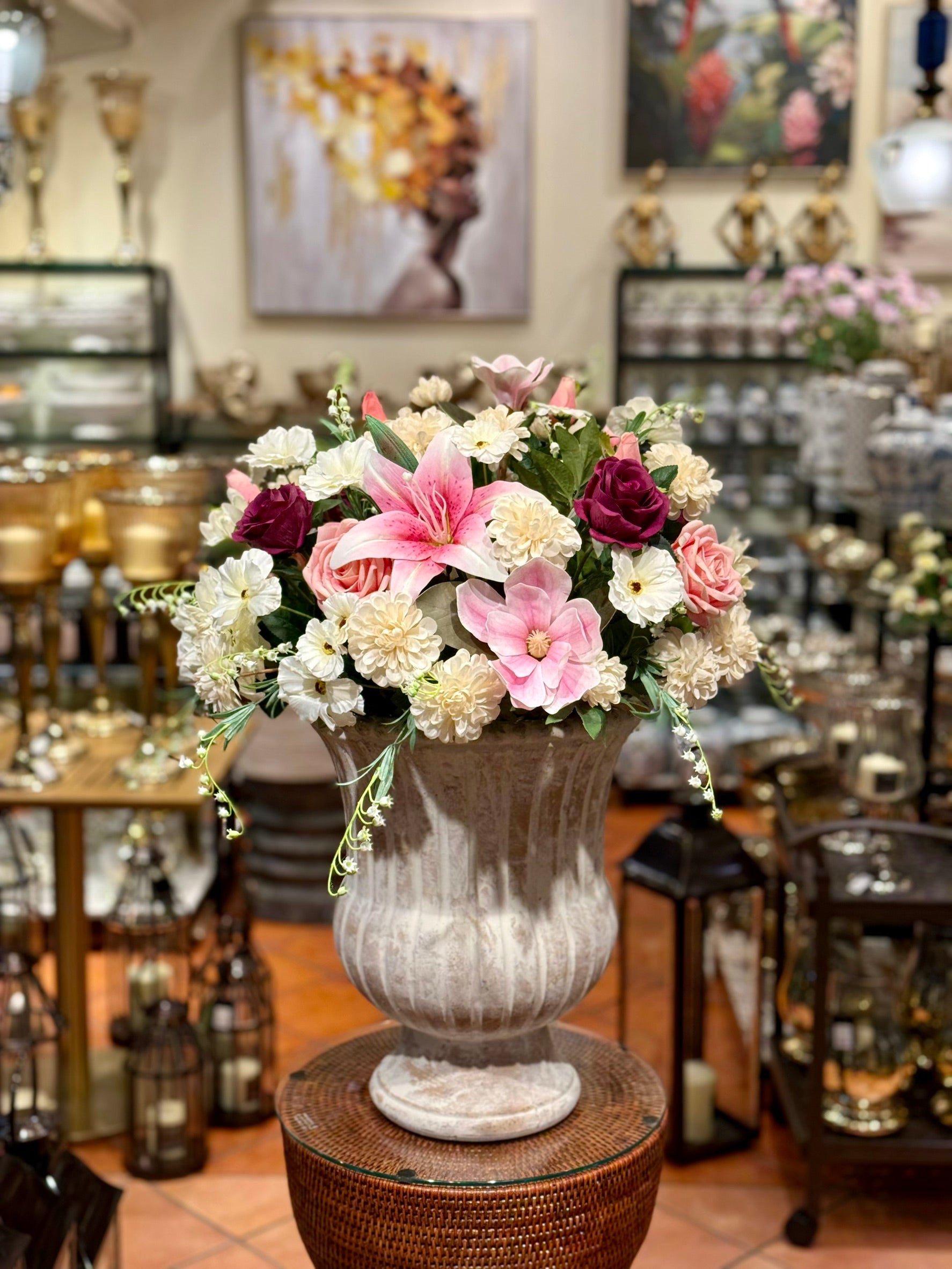 Flower Decoration & Vase
