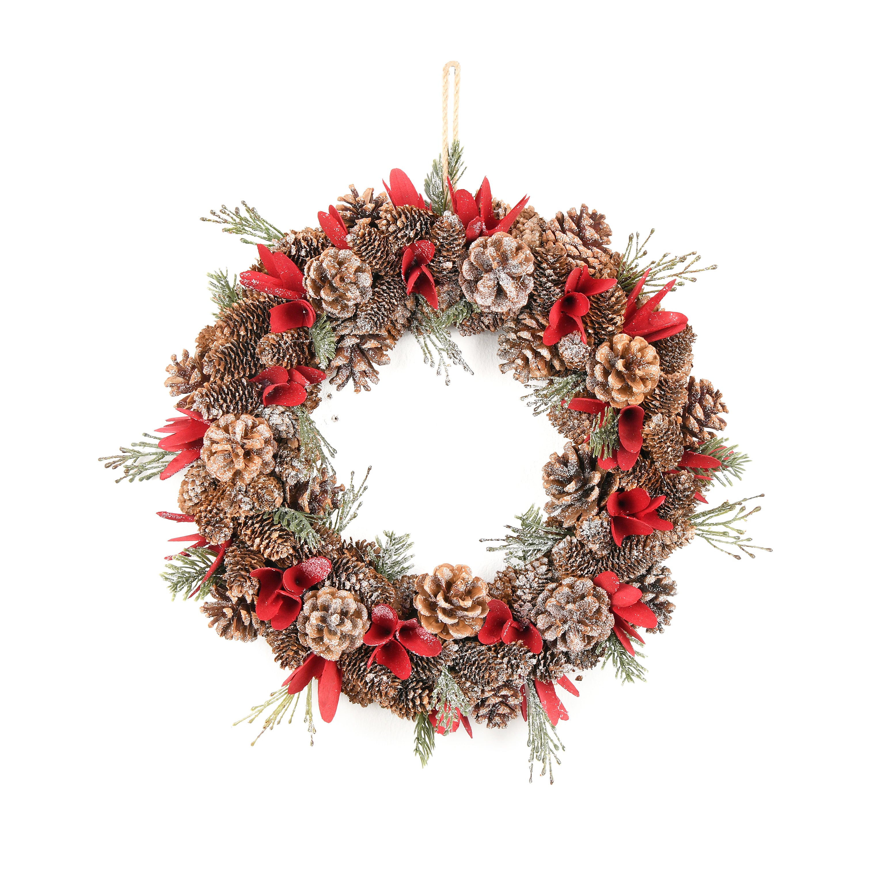Wreath of Pineneedle & Cone.  40 cm