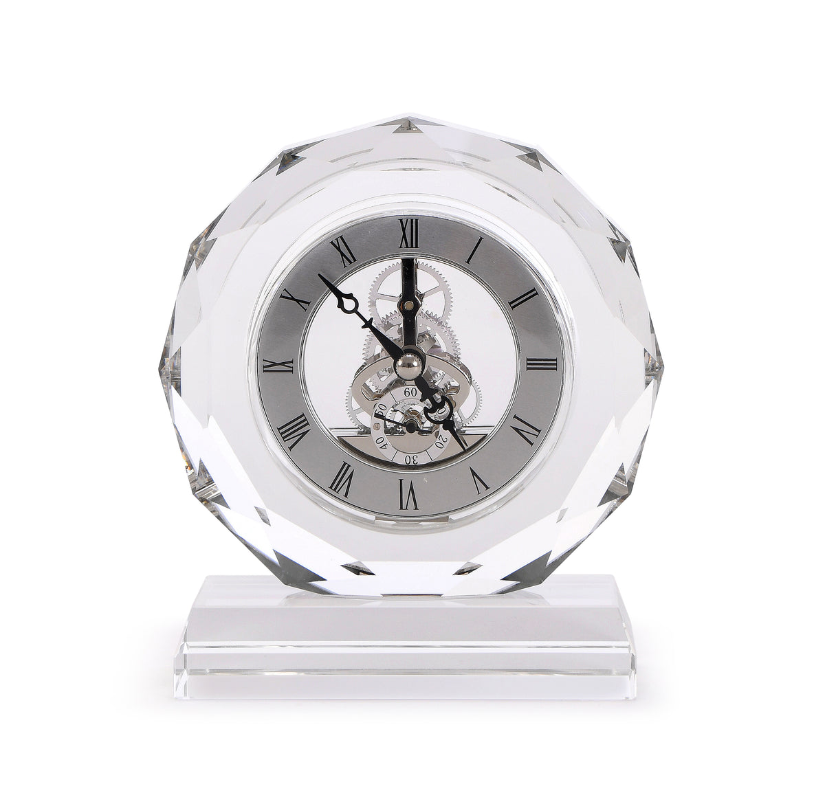 Crystal Clock. Round