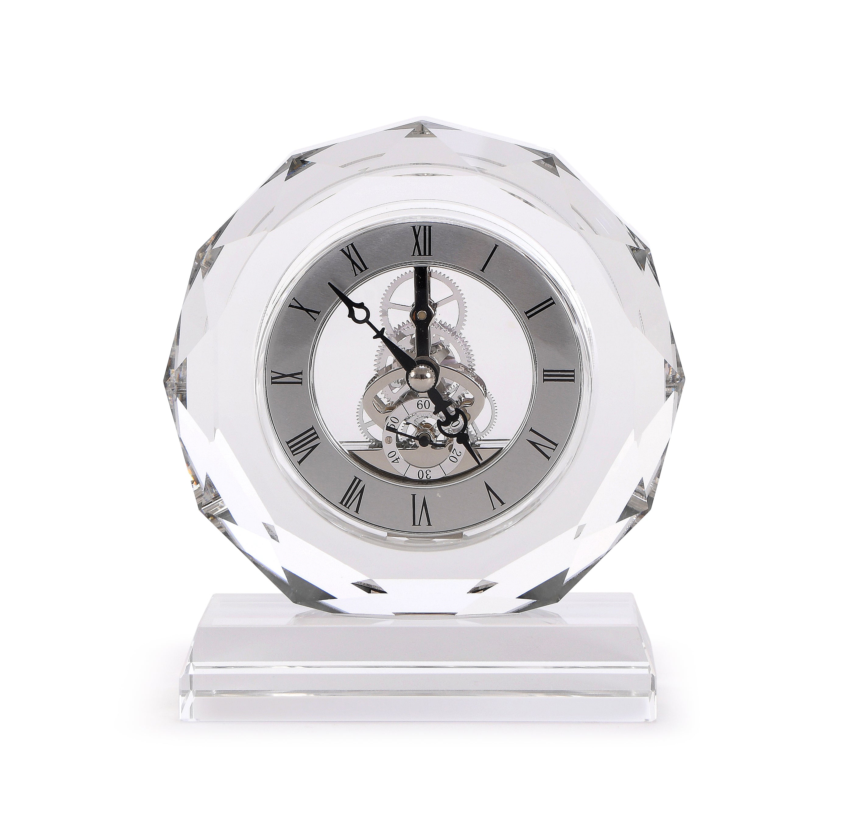 Crystal Clock. Round