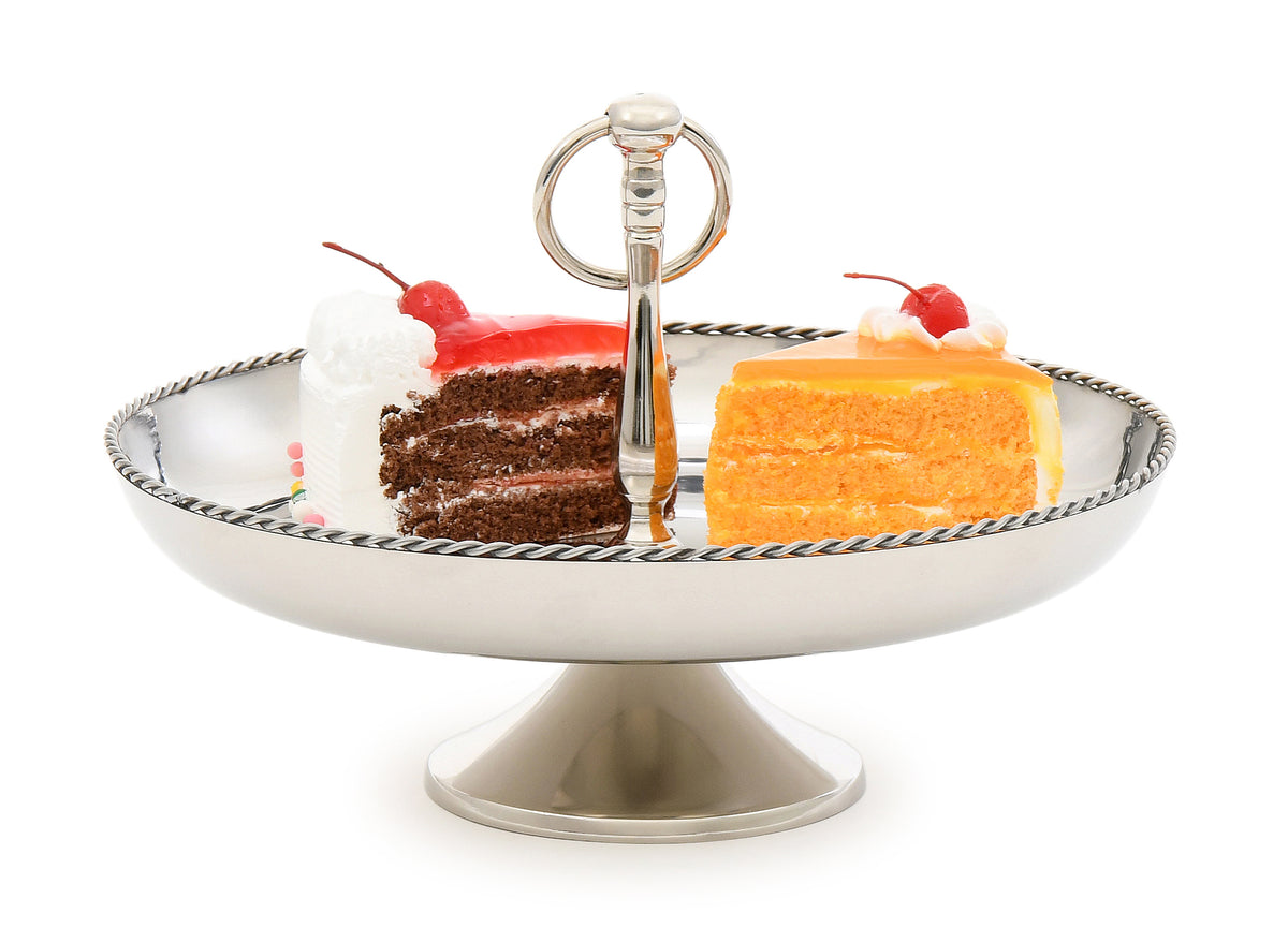Dish Server w/handle