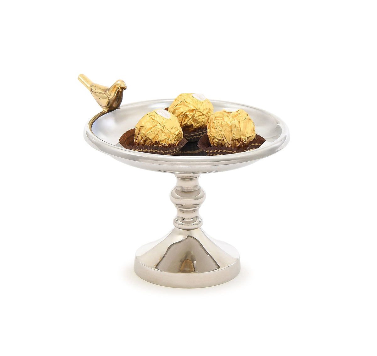 Décor Bowl w-bird on Stand