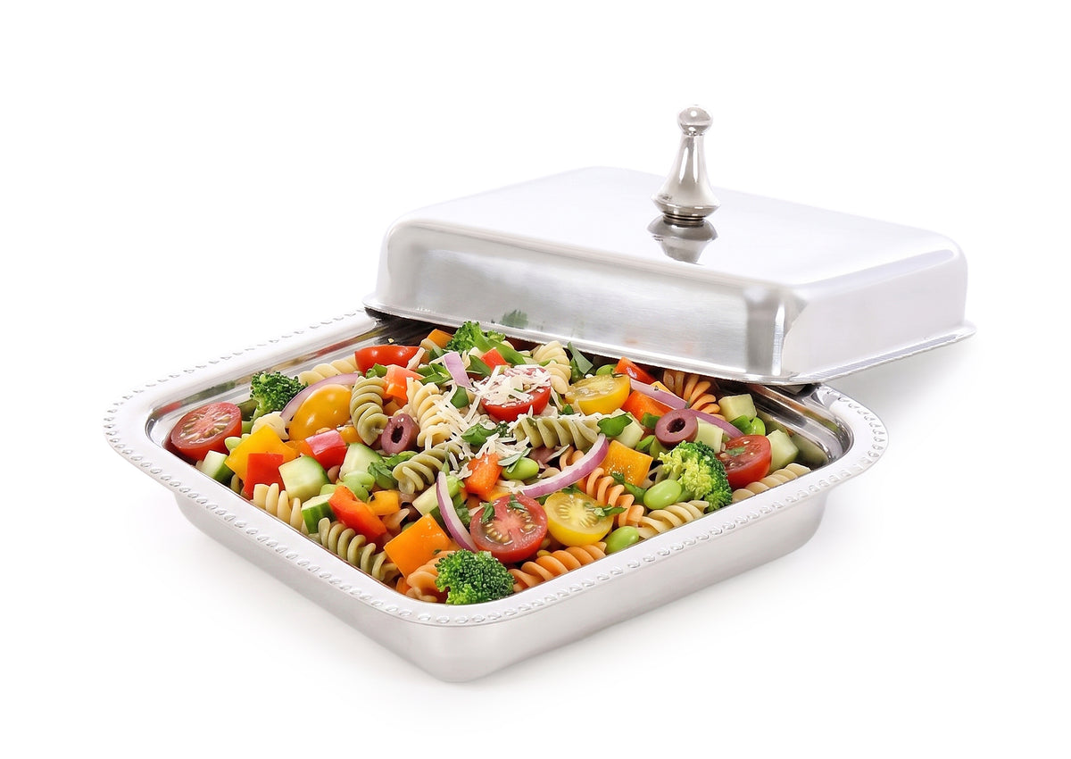 Square Dish Server with Lid