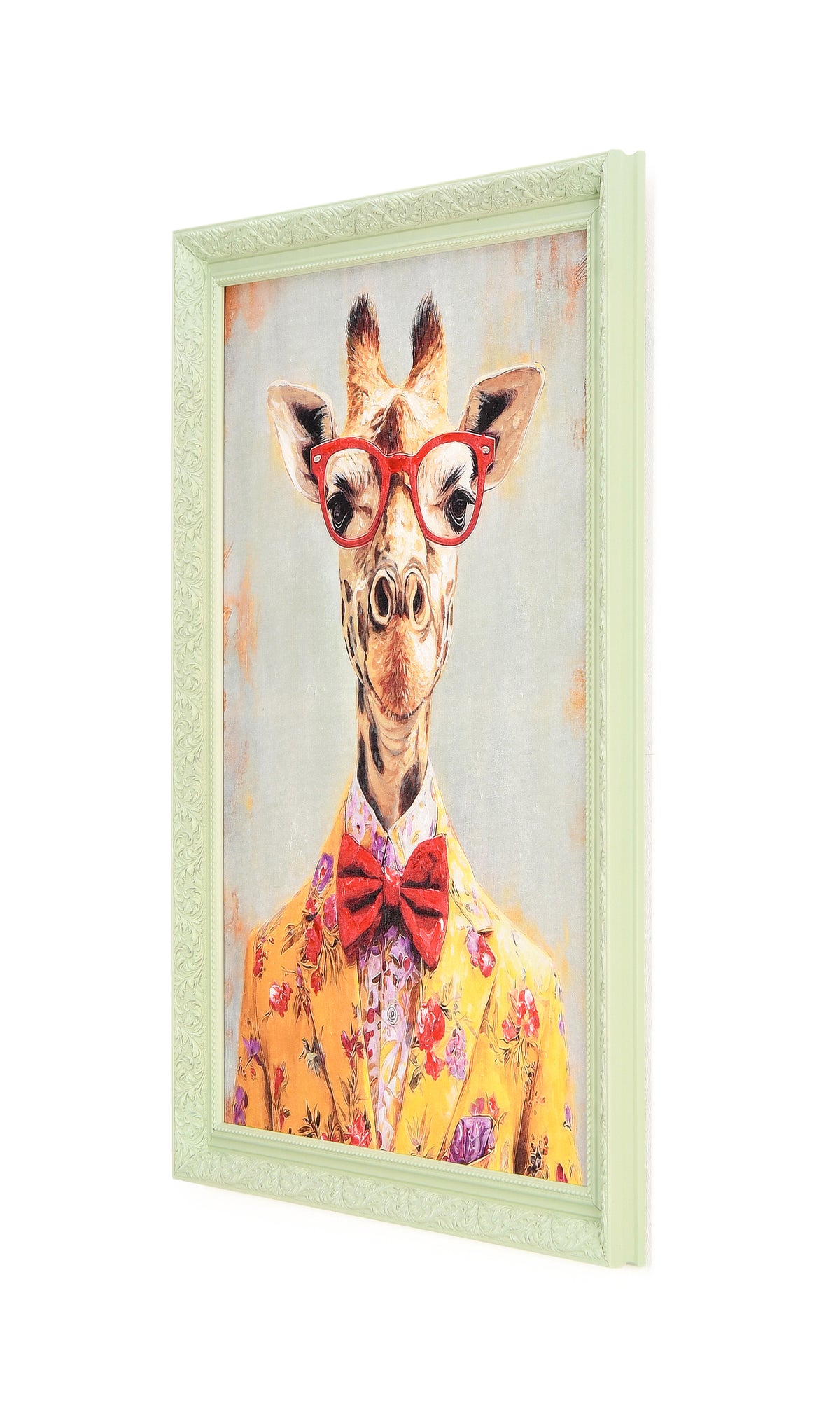 Smart Giraffe. 60x80 cm.