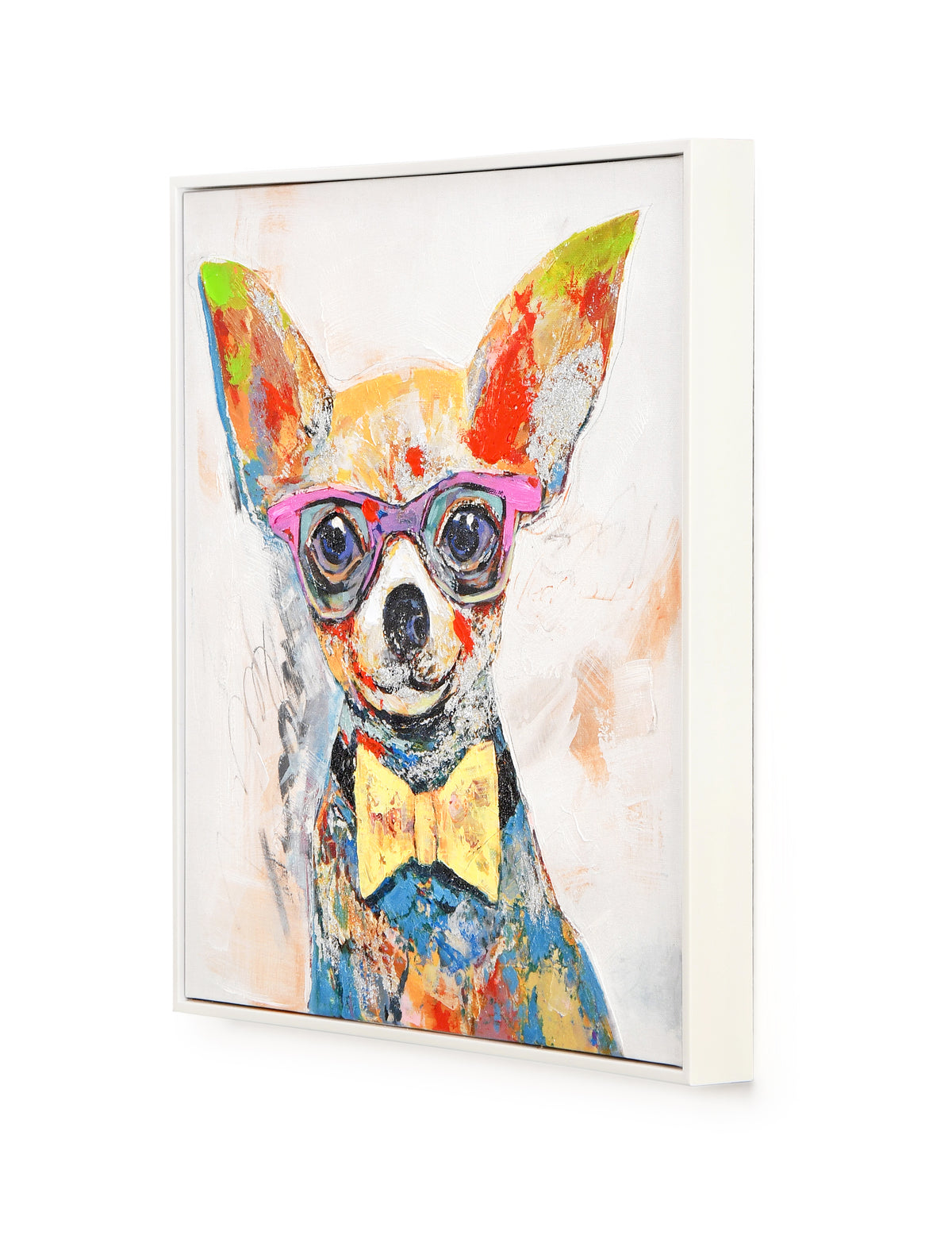 The Dapper Doggo. 50x50 cm.