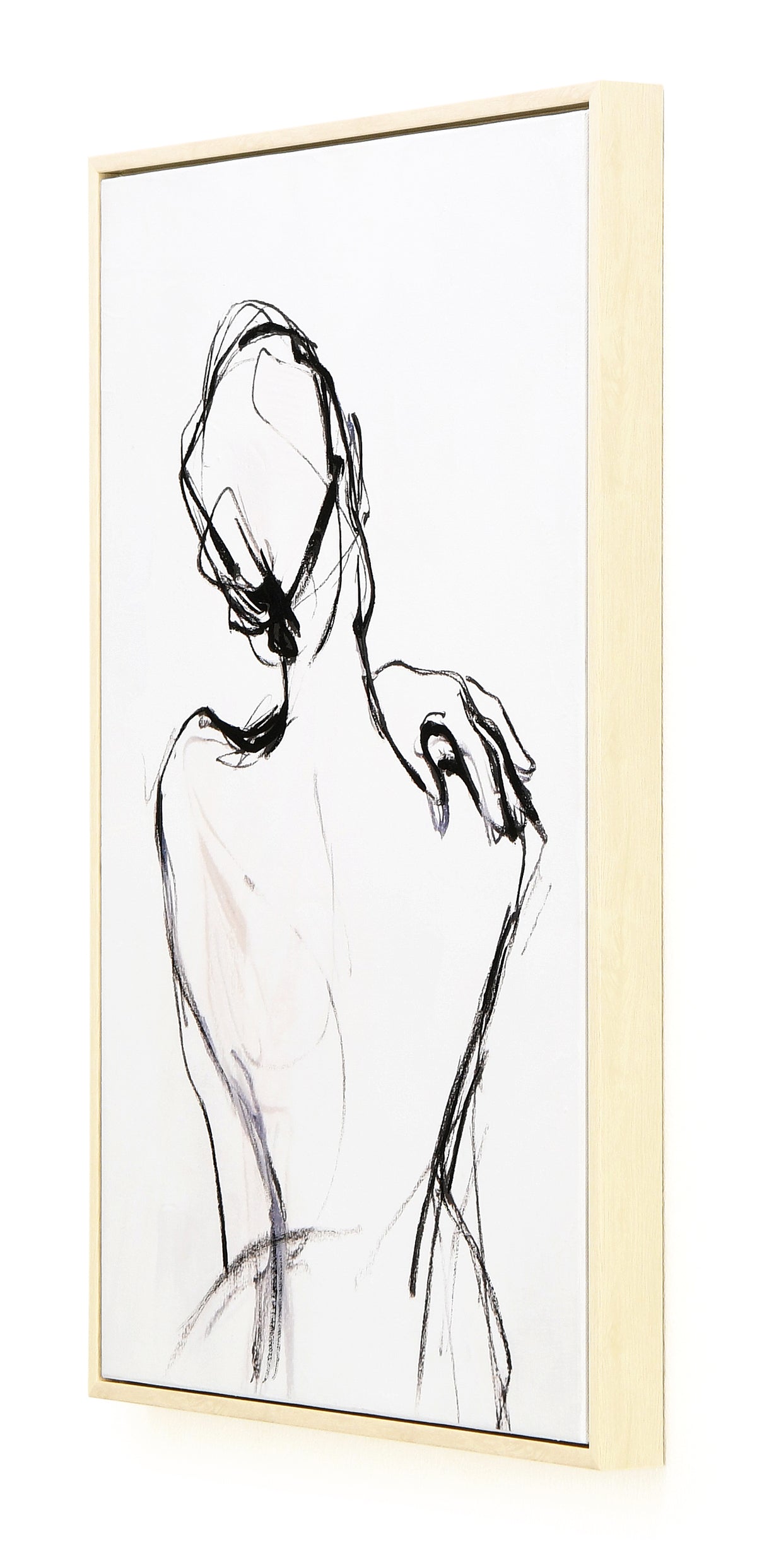 The Beauty in Silhouette. 43x63 cm.