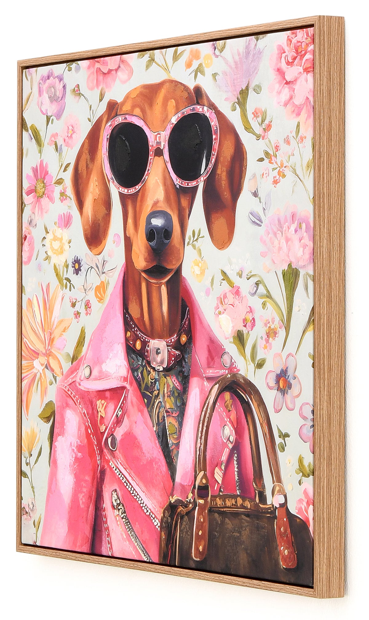 Dog Days of Style. 63x63 cm.