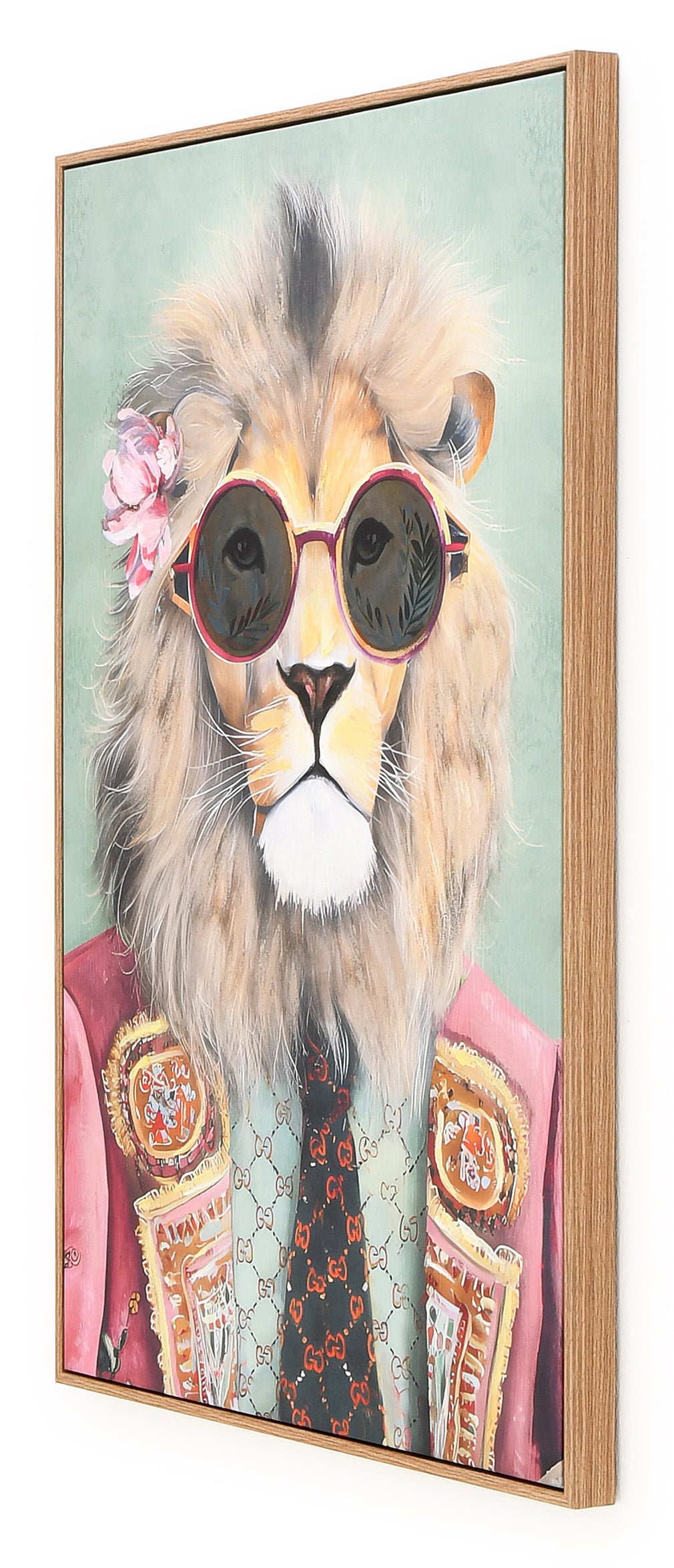 Wildly Elegant. 63x93 cm.