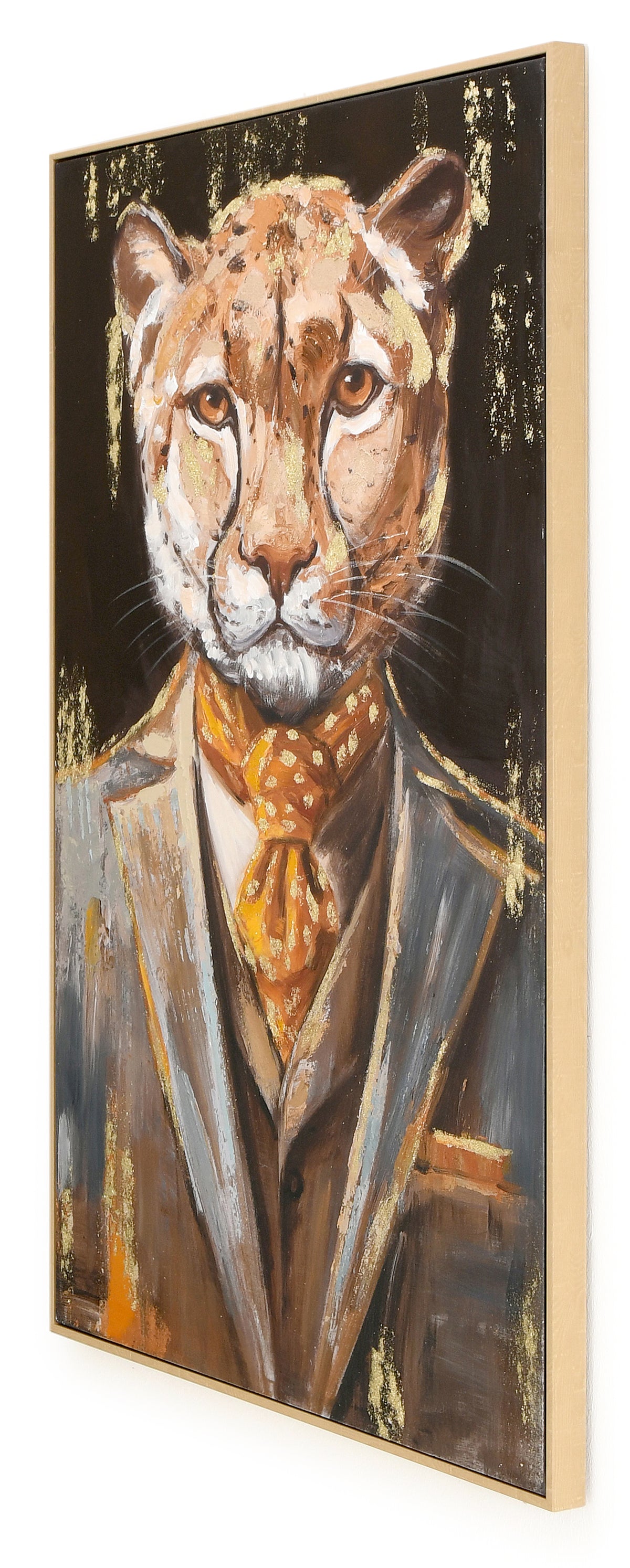 The Spotted Gentleman. 83x123 cm.