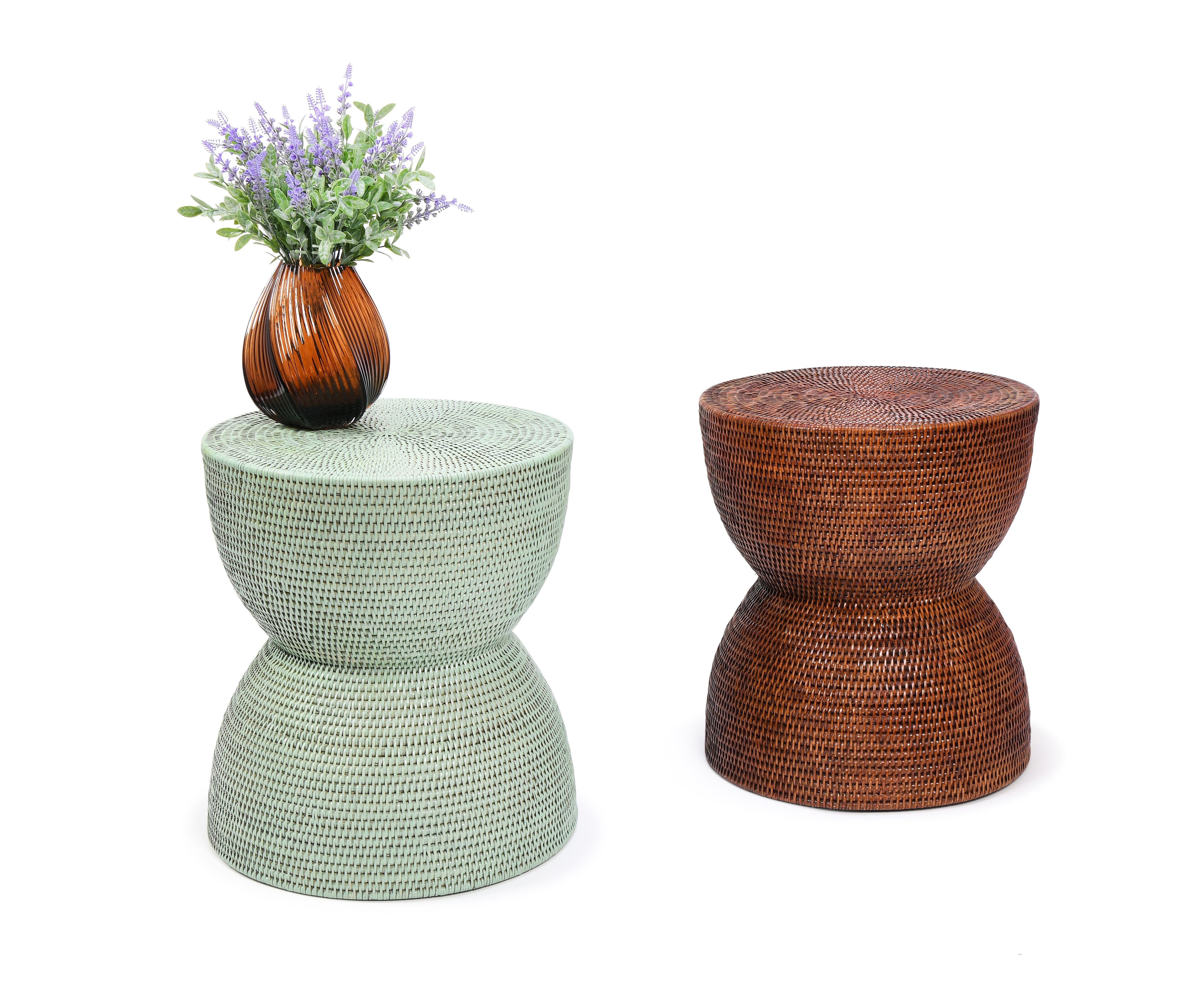 Asian Rattan Stool Asian Stool