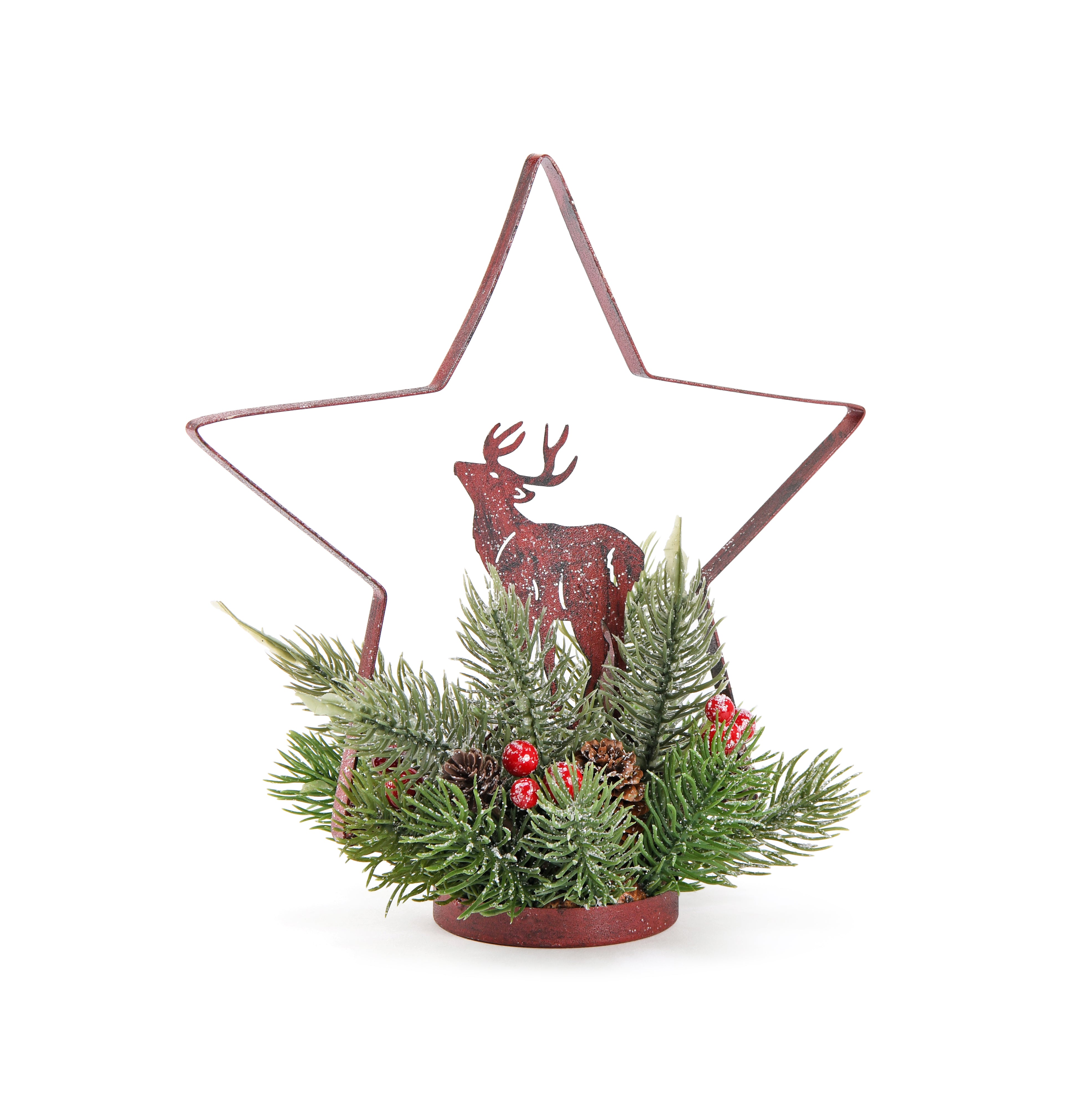 Red Deer in Star. 22 cm