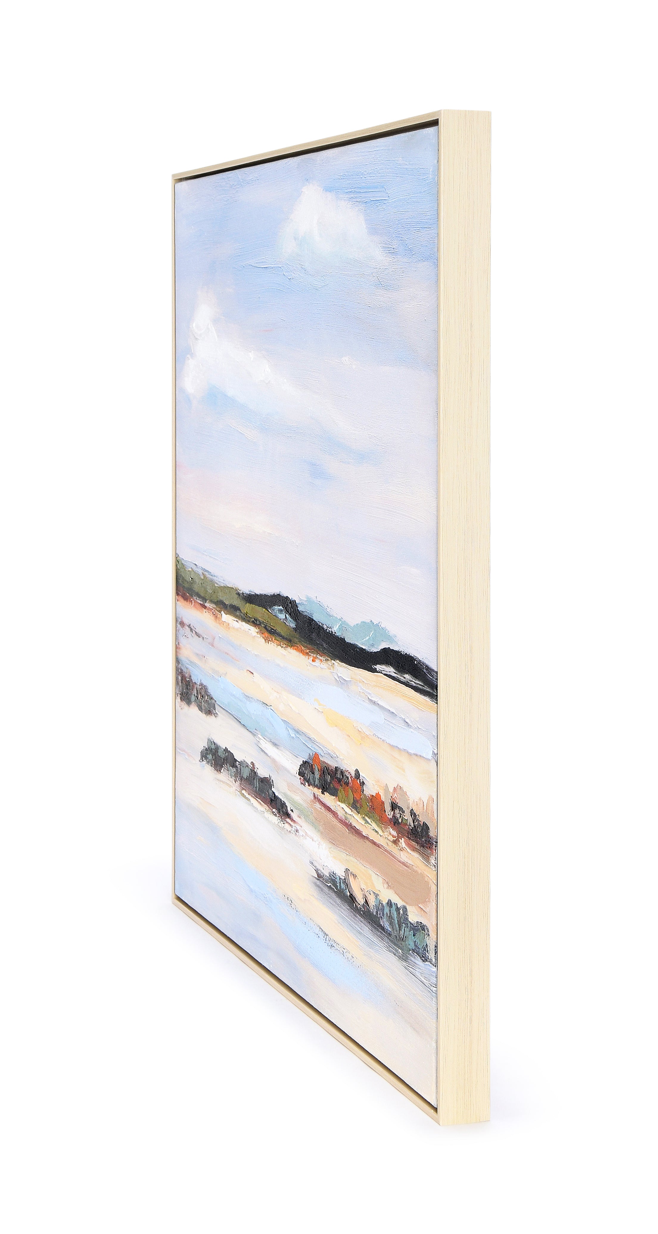 The view of the mountains