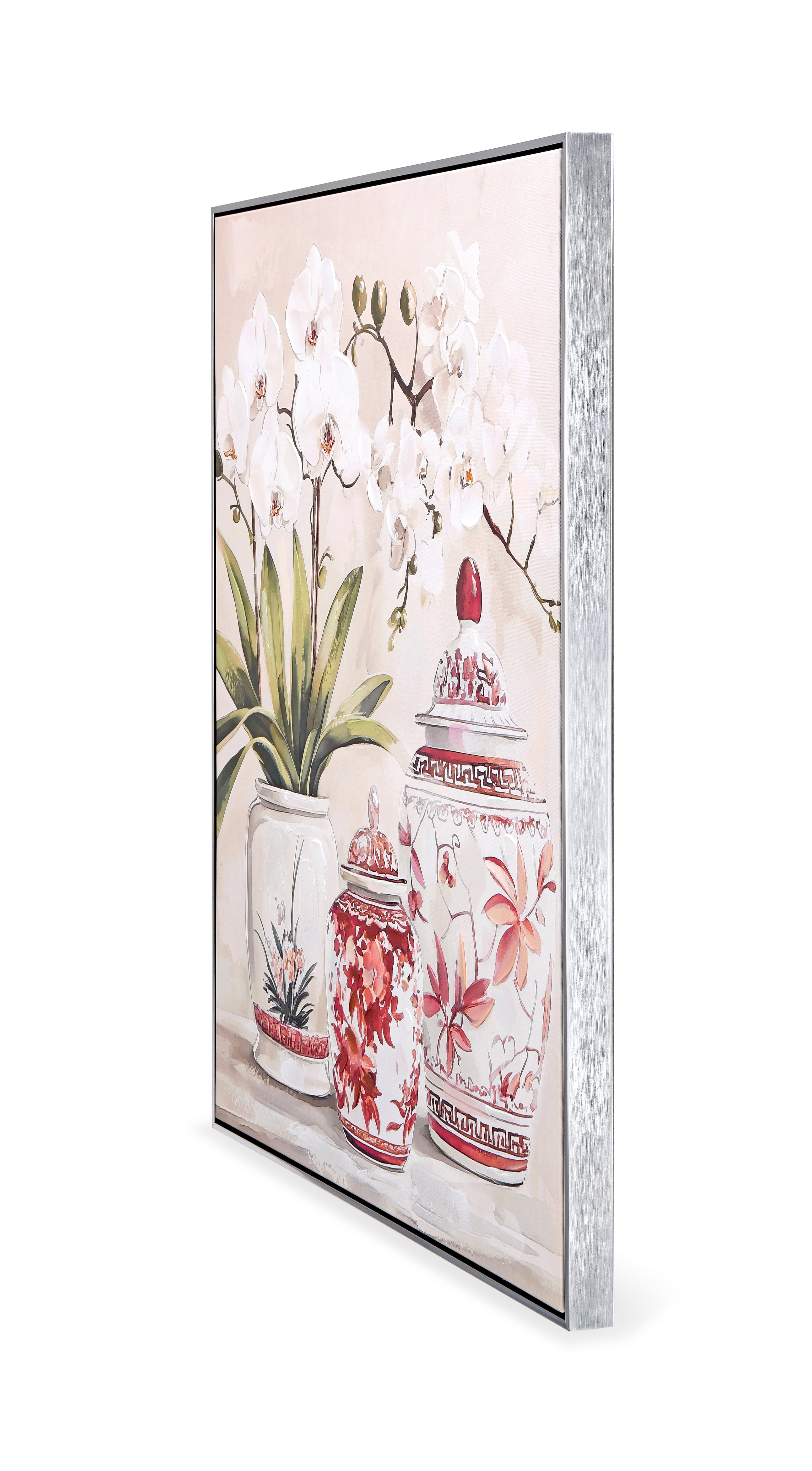 Ginger Jar & Orchids