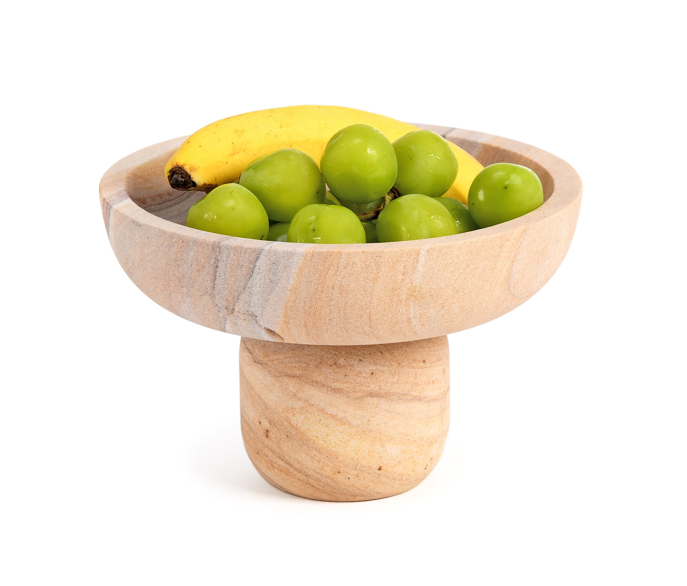 Sandstone Pedestal Bowl