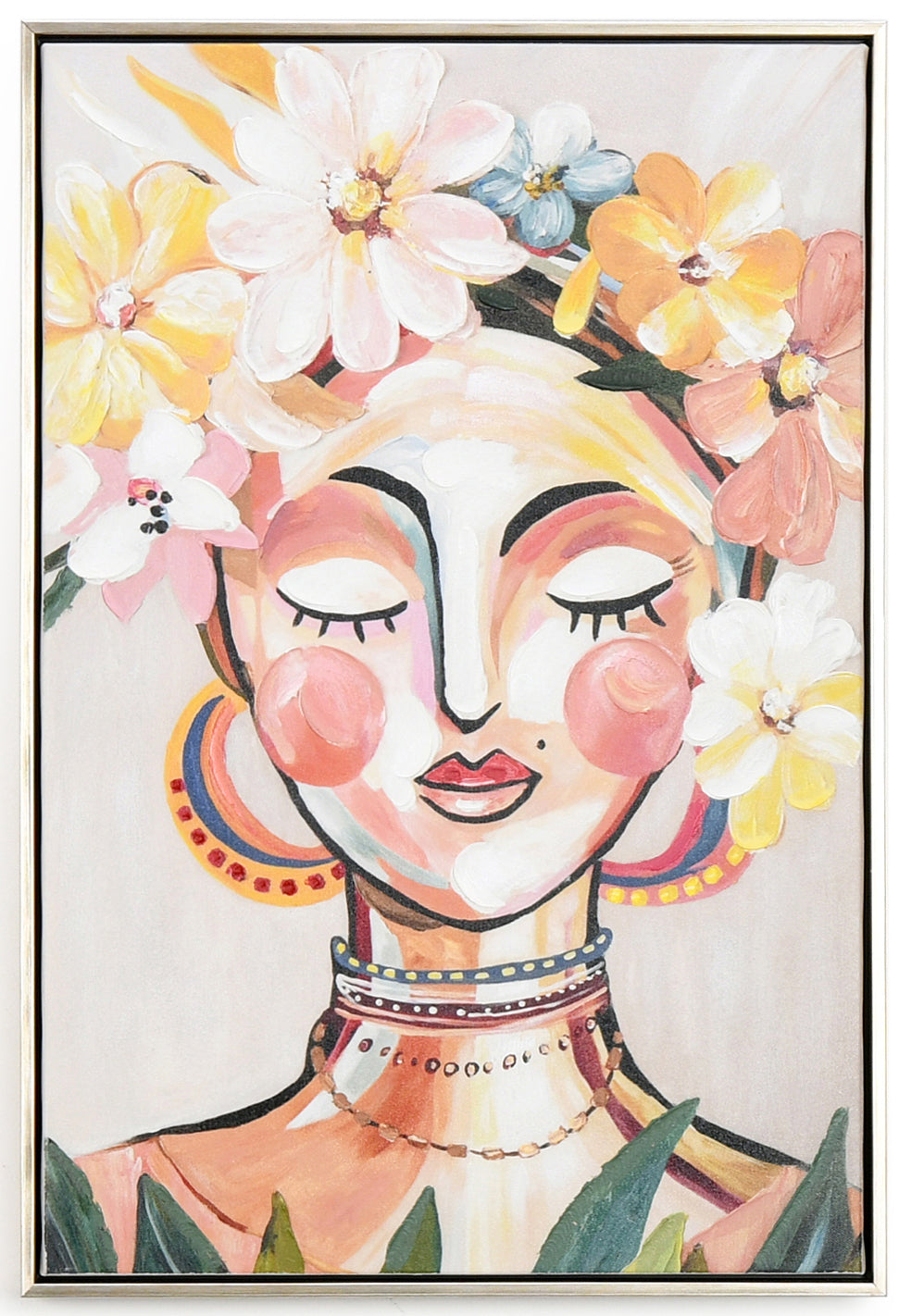 Face of Beauty. 83x123 cm