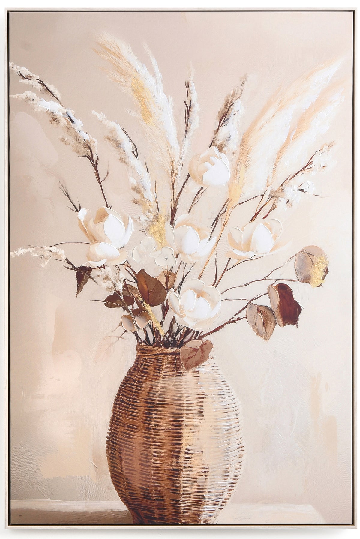 The Beauty of Dried Flowers. 83x123 cm