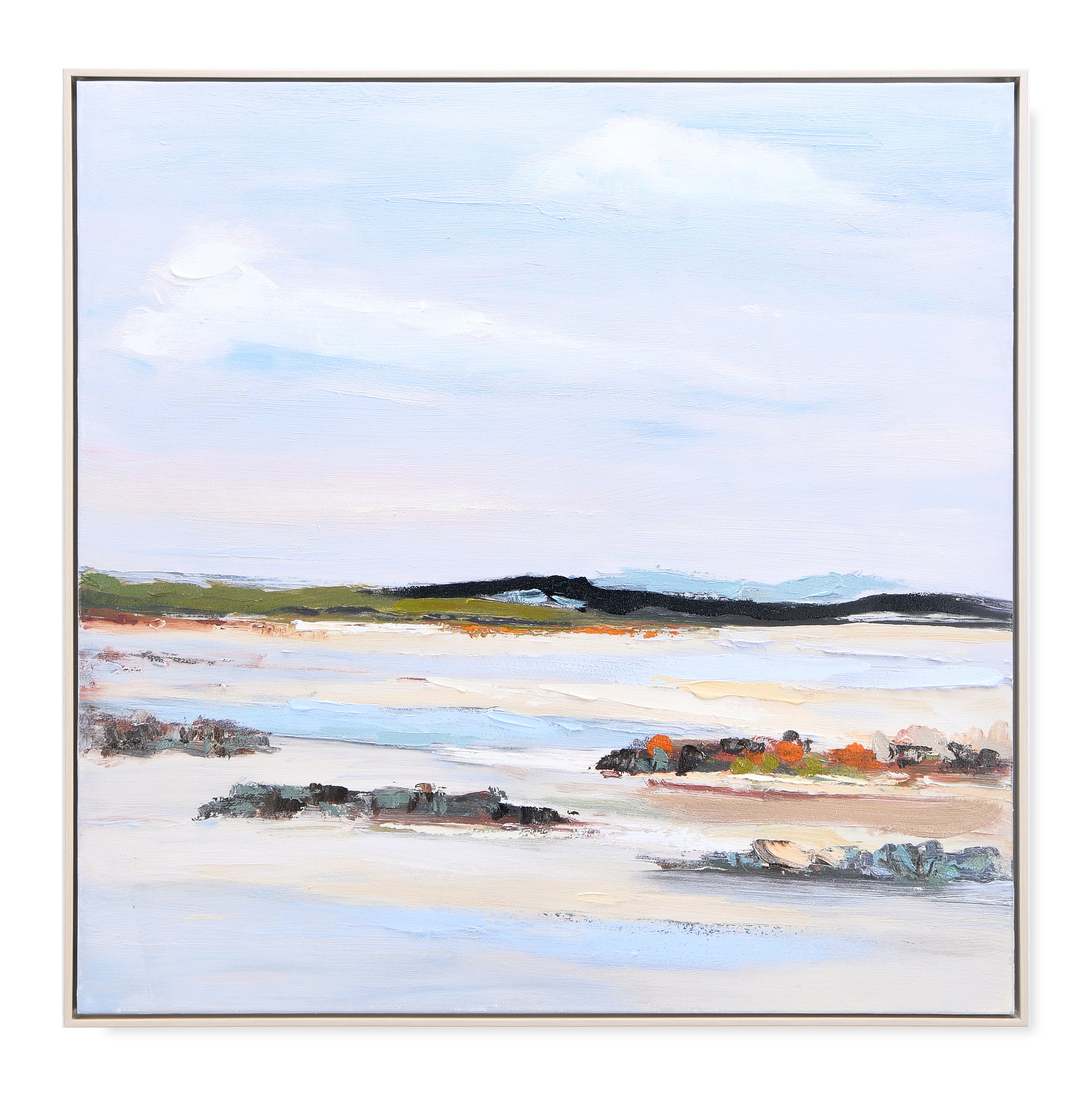 The view of the mountains