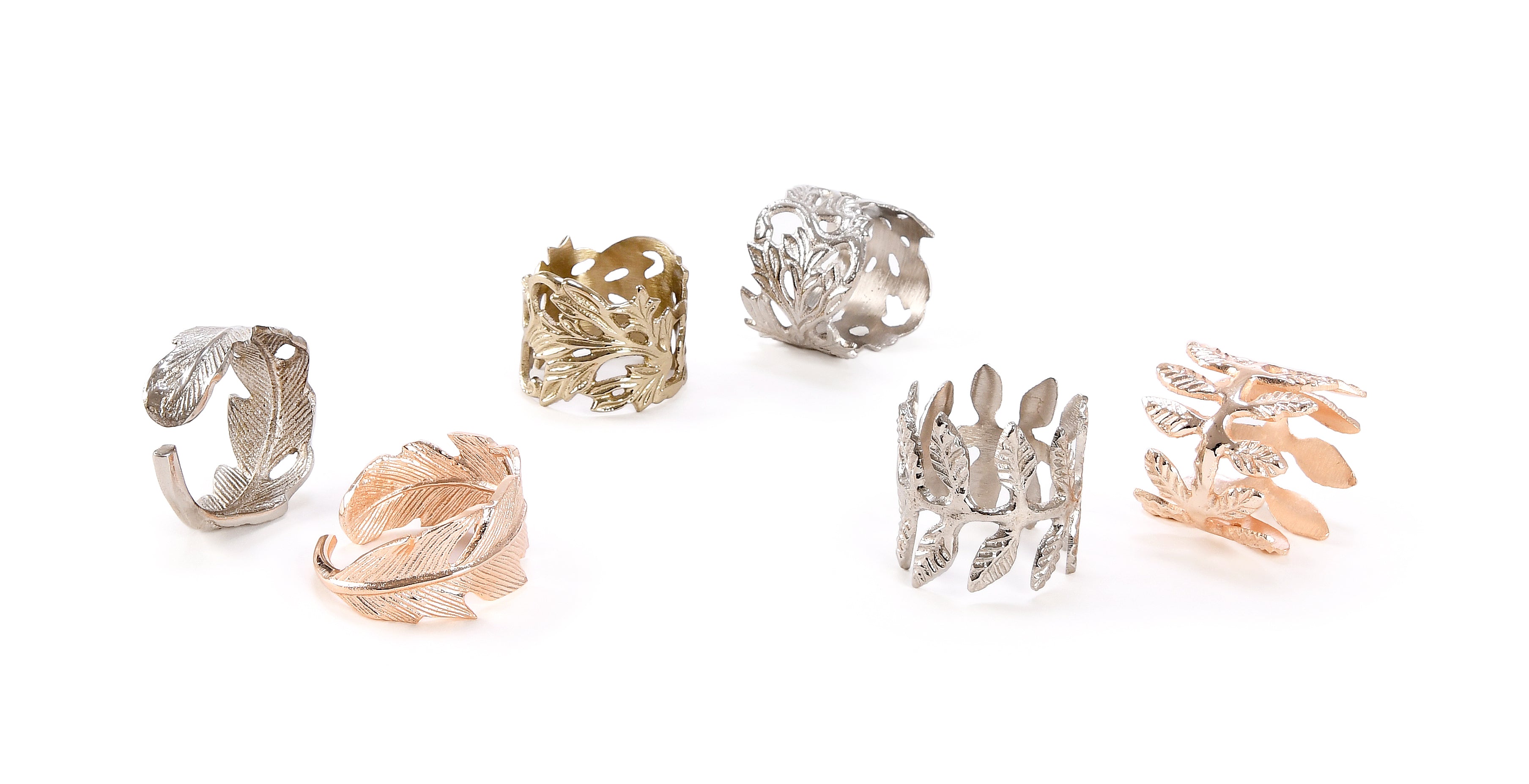 Kock Rings Napkin Rings. Set of 4